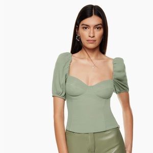 Aritzia - Wilfred novella short sleeve shirt - size Small - new with tags